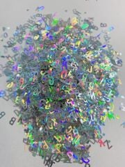 Holographic Letters (Hologram Harfler ) Silver 2,5gr