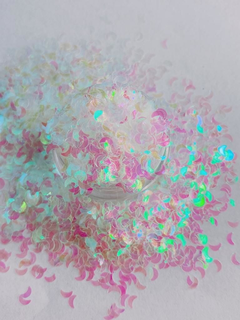 Holographic Moon (Ay)  White  3-3,5gr