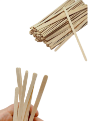 50 adet İnce Tasarım Tahta Çubuğu