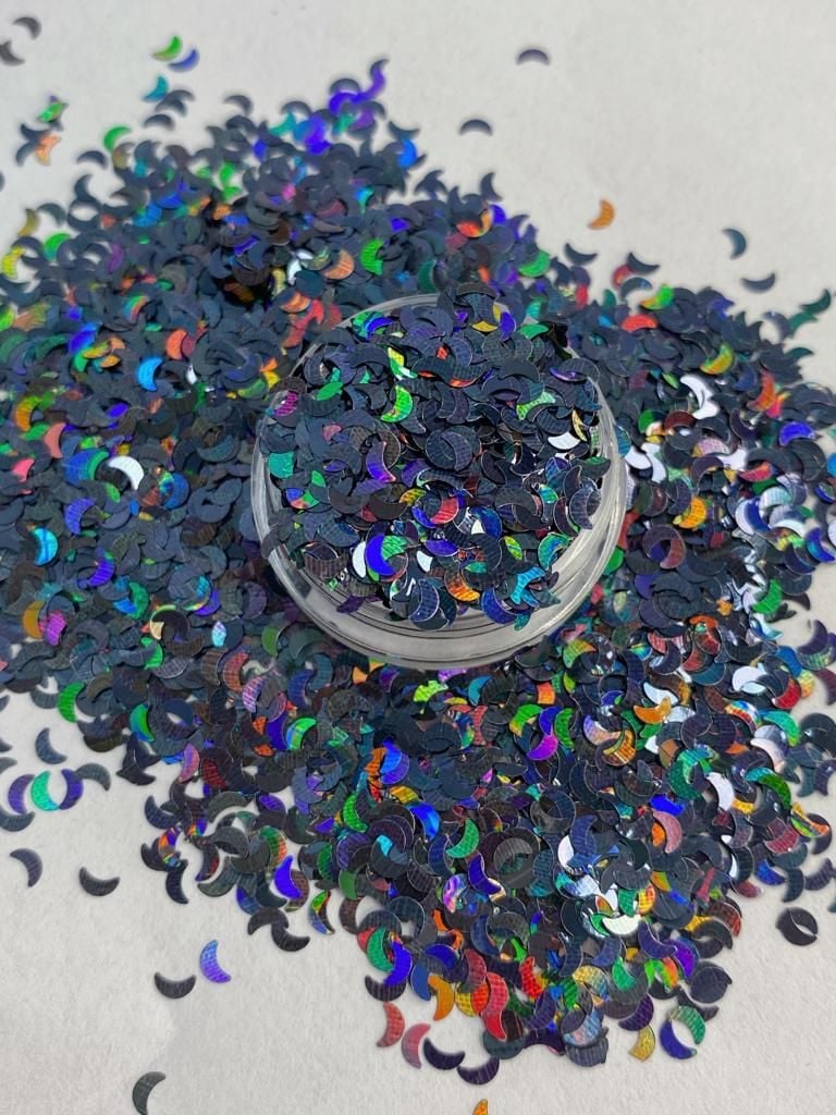 Holographic Moon (Ay)  Black  3-3,5gr