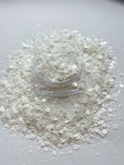 Chunky Glitters Quartz Pure White 4 gr