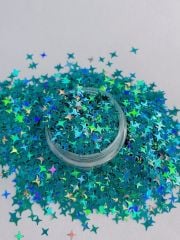 Holographic Point Stars ( Yıldız) Green 2,5 gr