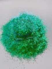 Chunky Glitters Tinsel Green 4 gr