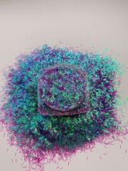 Chunky Glitters Tinsel Purple 4 gr