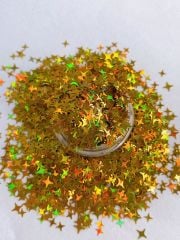 Holographic Point Stars ( Yıldız) Gold 2,5 gr