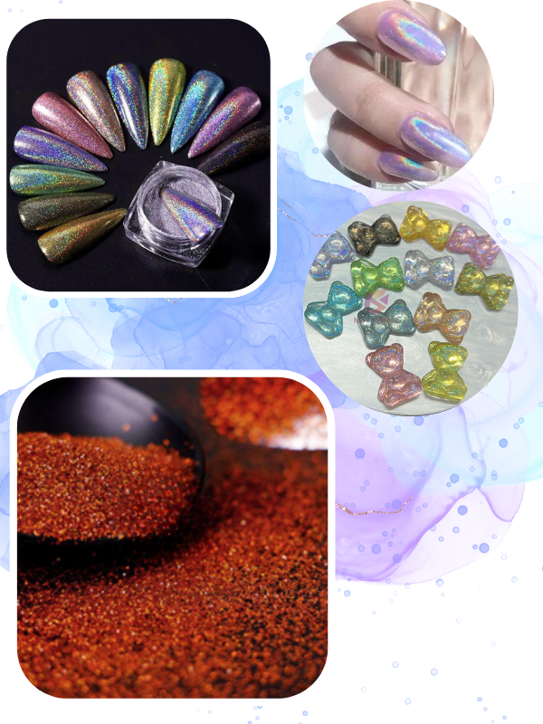Magic Lazer Holographic Fine Glitter Caramel 4 gr