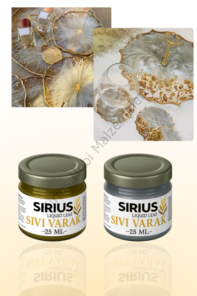 Epoksi Sıvı Kenar Varak Boyası 25 ml