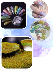 Magic Lazer Holographic Fine Glitter Gold 4 gr