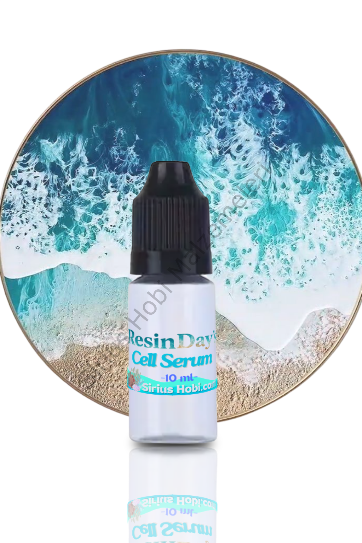 Resin Day’s Cell Serum 10ml – Epoksi Reçine İçin Dalga Hücre Efekti (Silikon Bazlı)