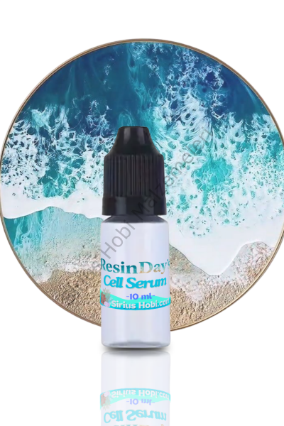 Resin Day’s Cell Serum 10ml – Epoksi Reçine İçin Dalga Hücre Efekti (Silikon Bazlı)