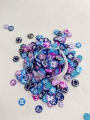 Epoksi Polimer Kil Süslemeler (Fimo Dilimleri) Burçlar 4gr