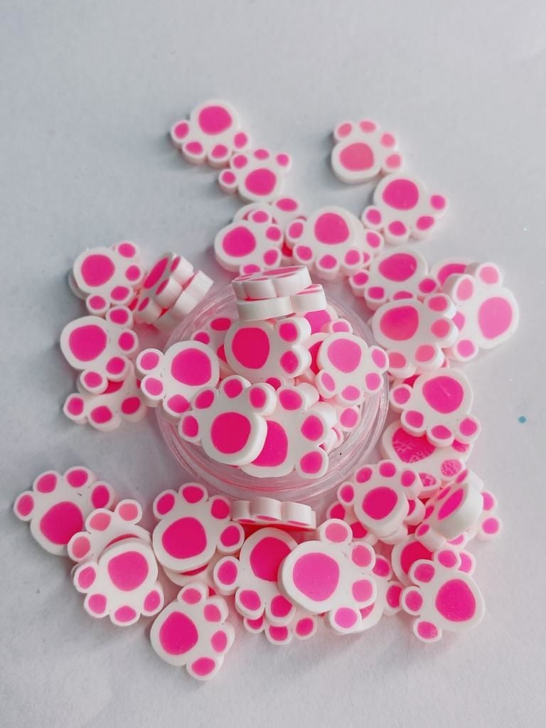 Epoksi Polimer Kil Süslemeler (Fimo Dilimleri) Big Paw Büyük Pati  4gr