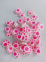 Epoksi Polimer Kil Süslemeler (Fimo Dilimleri) Big Paw Büyük Pati  4gr