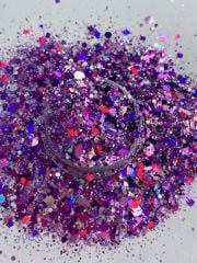 Chunky Glitters Purple Draje 4 gr