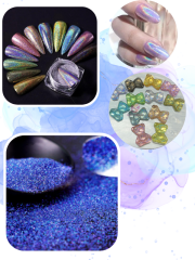 Magic Lazer Holographic Fine Glitter SkyBlue 4 gr