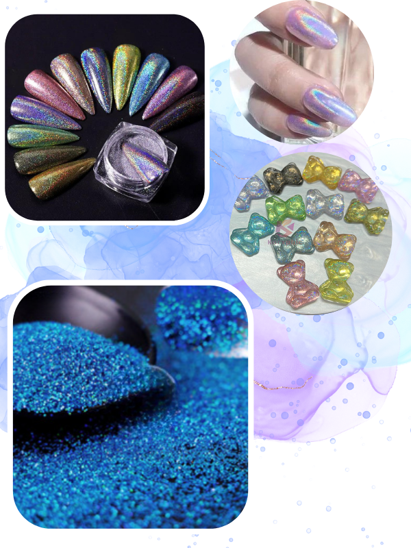 Magic Lazer Holographic Fine Glitter Turkuaz 4 gr