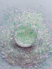 Chunky Glitters Sparkle Fine Green 4 gr