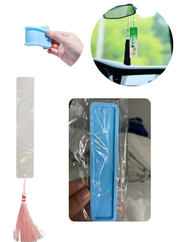 Epoksi Hologramlı Kitap Ayracı Kalıbı 15 cm ufak hatalar olabılır