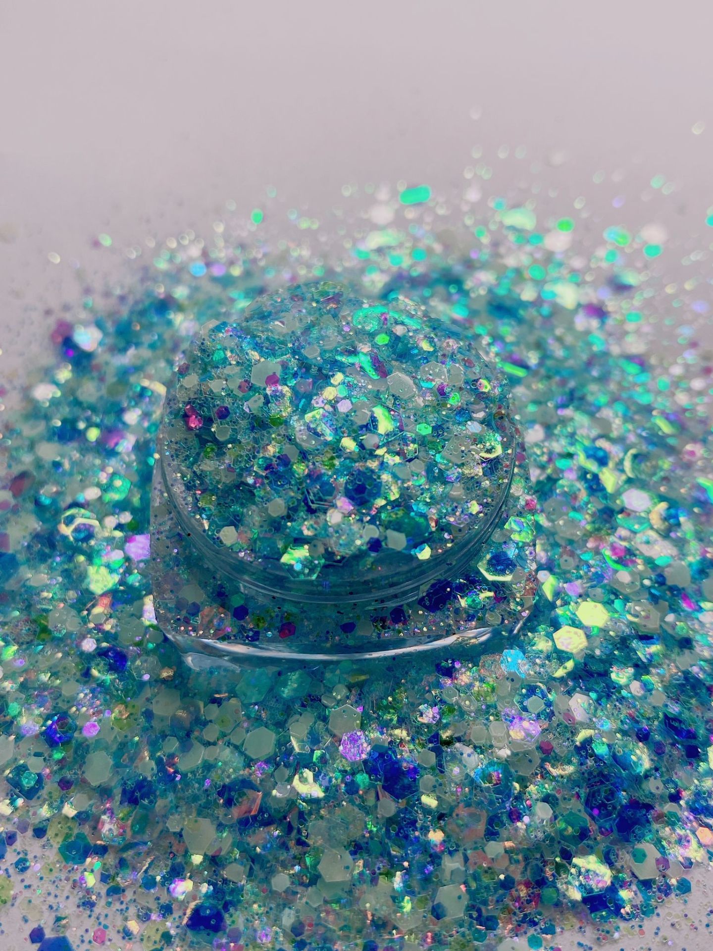 Chunky Glitters Azure Karanlıkta Parlayan 4 gr