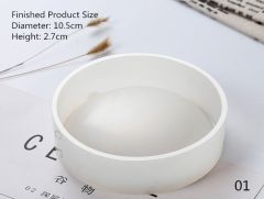 Epoksi Yuvarlak Kültablası Kalıbı 10 cm