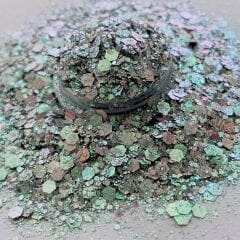 Chunky Glitters Crushed Silver 4 gr