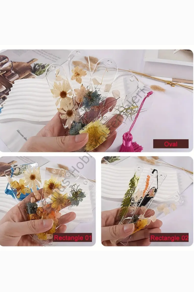 Epoksi Reçine Çoklu Kitap Ayracı Silikon Kalıpları