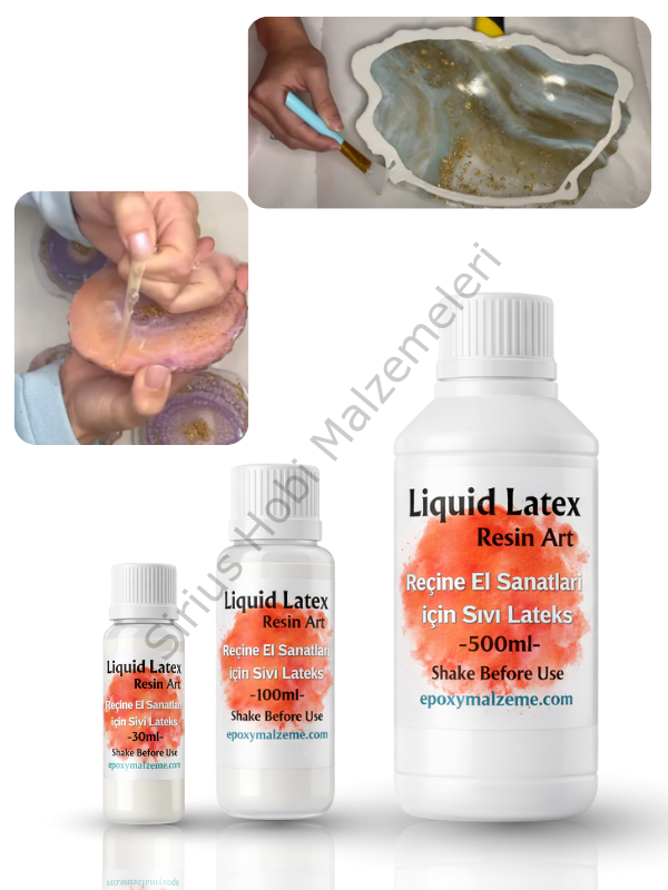 Epoksi Reçine Tasarımlarınız için Koruyucu Sıvı Lateks
