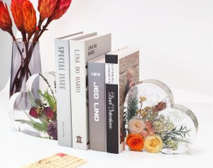 Epoksi Tasarım Büyük Kalp Kalıbı