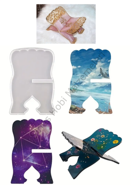 Epoksi 30 cm Rahle SilikonKalıbı 2 adet