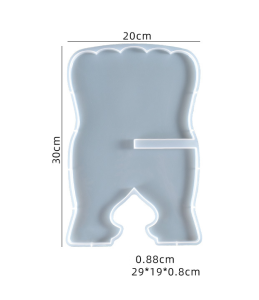 Epoksi 30 cm Rahle Kalıbı 1 adet