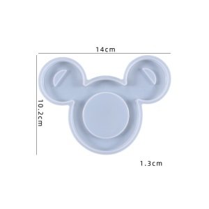Epoksi Mickey Bardak Altığı Kalıbı