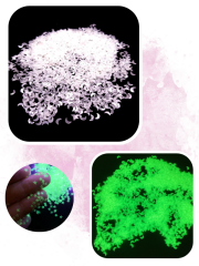 Glow in The Dark- Karanlıkta Parlayan 3mm Ay 2 gr