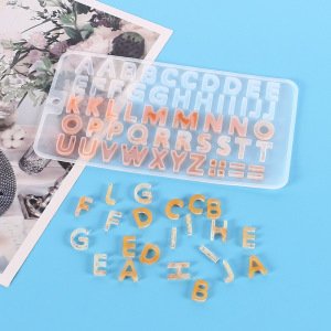 Epoksi Küçük Harfler Silikon Kalıbı