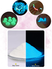 Epoksi Reçine Glow İn The Dark Karanlıkta Parlayan Pigment Fosfor Sky Blue 5 gr