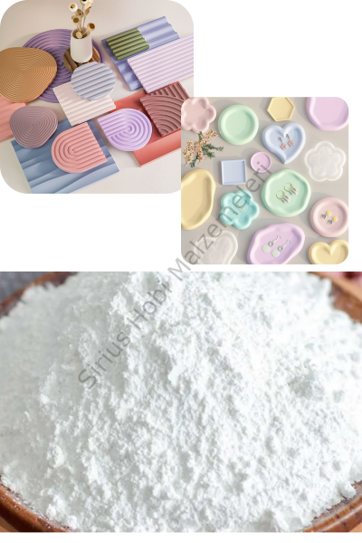 Gypsum Kaliteli Alçı Tozu (Taş Tozu) – Epoksi, Mum, Kokulu Taş ve Kalıp Döküm İçin 1 Kg