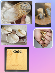 Yaprak Varak Epoksi - Mum - Sabun-Gypsum Alçı5li&10lu 16x16 cm