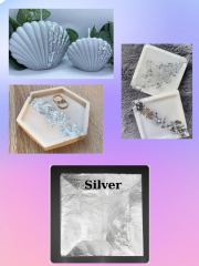 Yaprak Varak Epoksi - Mum - Sabun-Gypsum Alçı5li&10lu 16x16 cm