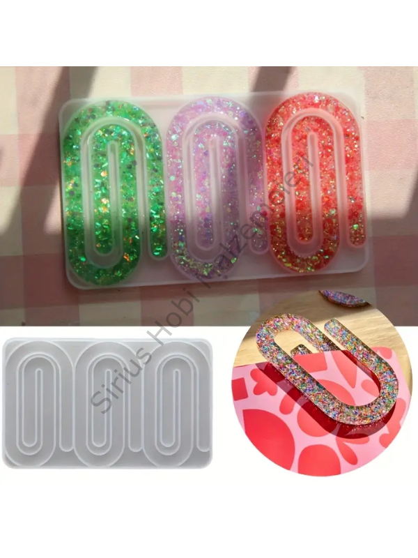 Epoksi Reçine  Ataç Kitap Ayracı Kalıbı