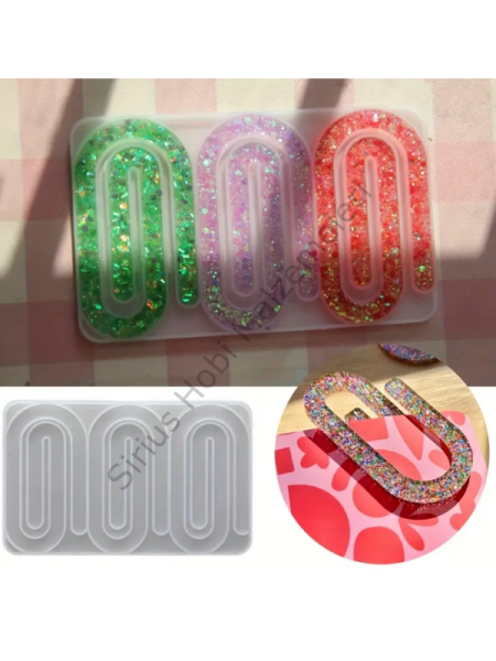 Epoksi Reçine  Ataç Kitap Ayracı Kalıbı