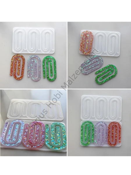 Epoksi Reçine  Ataç Kitap Ayracı Kalıbı