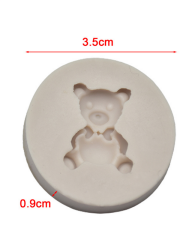 Epoksi Mum 3.5cm Minik Ayıcık Kalıbı