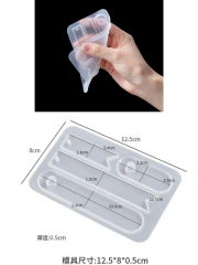 Epoksi Yeni Model Kitap Ayracı Kalıbı