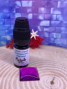 Resin Liquid Transparent Pigment Epoksi Reçine  Şeffaf Pigment Seti 10 renk 100 ml