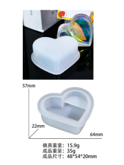 Epoksi Kalp Not Tutucu Kalıbı