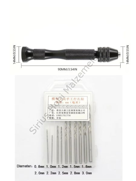 Epoksi Reçine Manuel El matkabı Seti