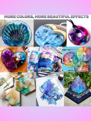 Epoksi Reçine Petri Sirius Alcohol İnk Alkollü Mürekkep Boya 10ml -UV Reçine Uyumludur