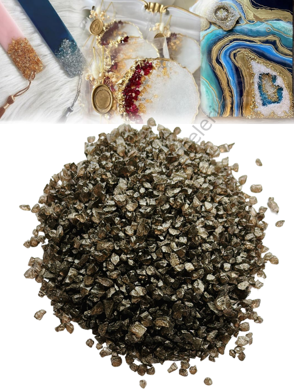 Epoksi Reçine Cam Kırığı Granit  İnce 100 gr