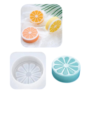 Epoksi Mum Sabun Portakal Limon Kalıbı