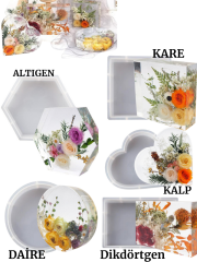 Epoksi Reçine  Derin Tasarım Silikon Kalıpları