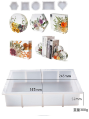 Epoksi Reçine  Derin Tasarım Silikon Kalıpları